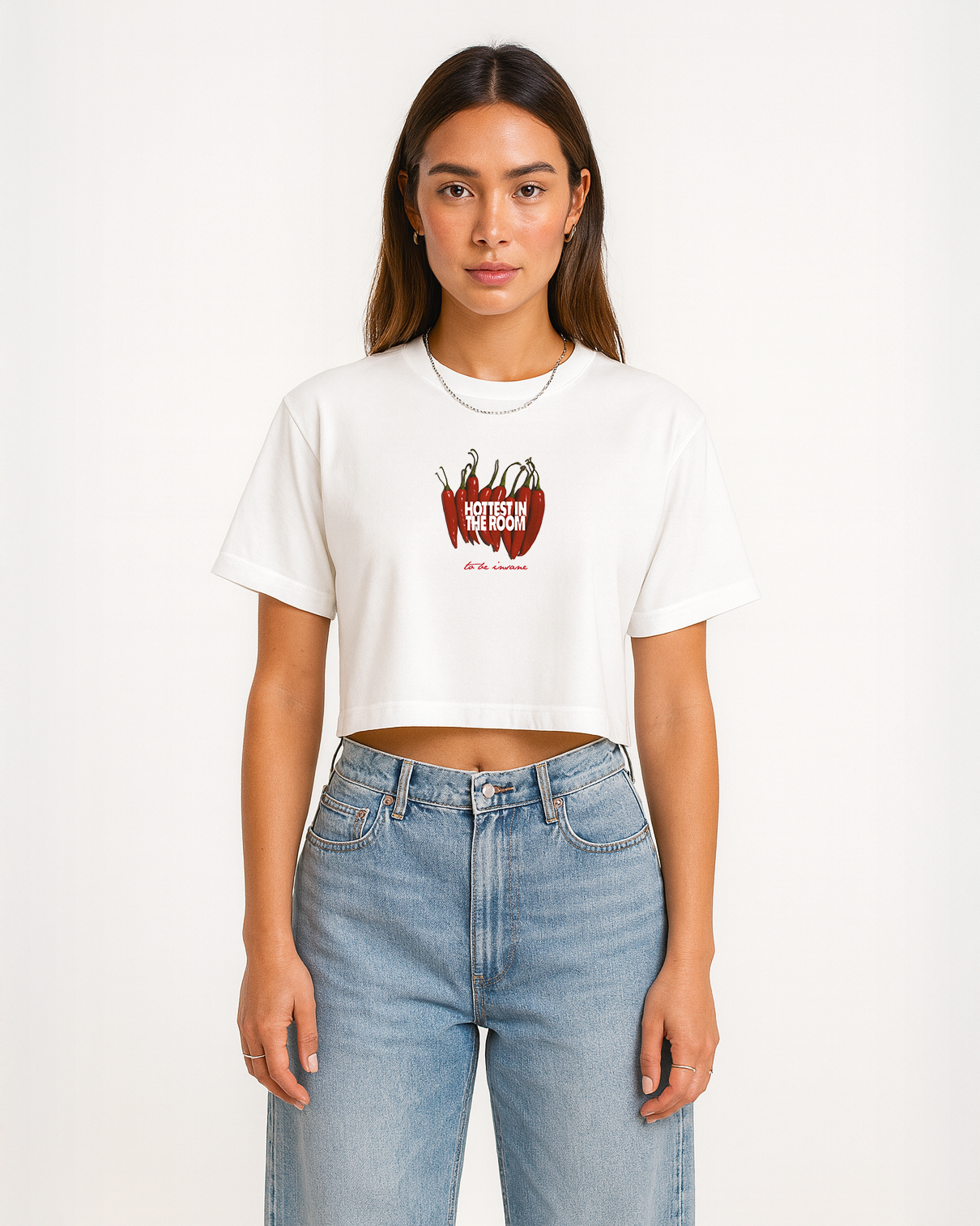 Hottest In The Room Crop Tee