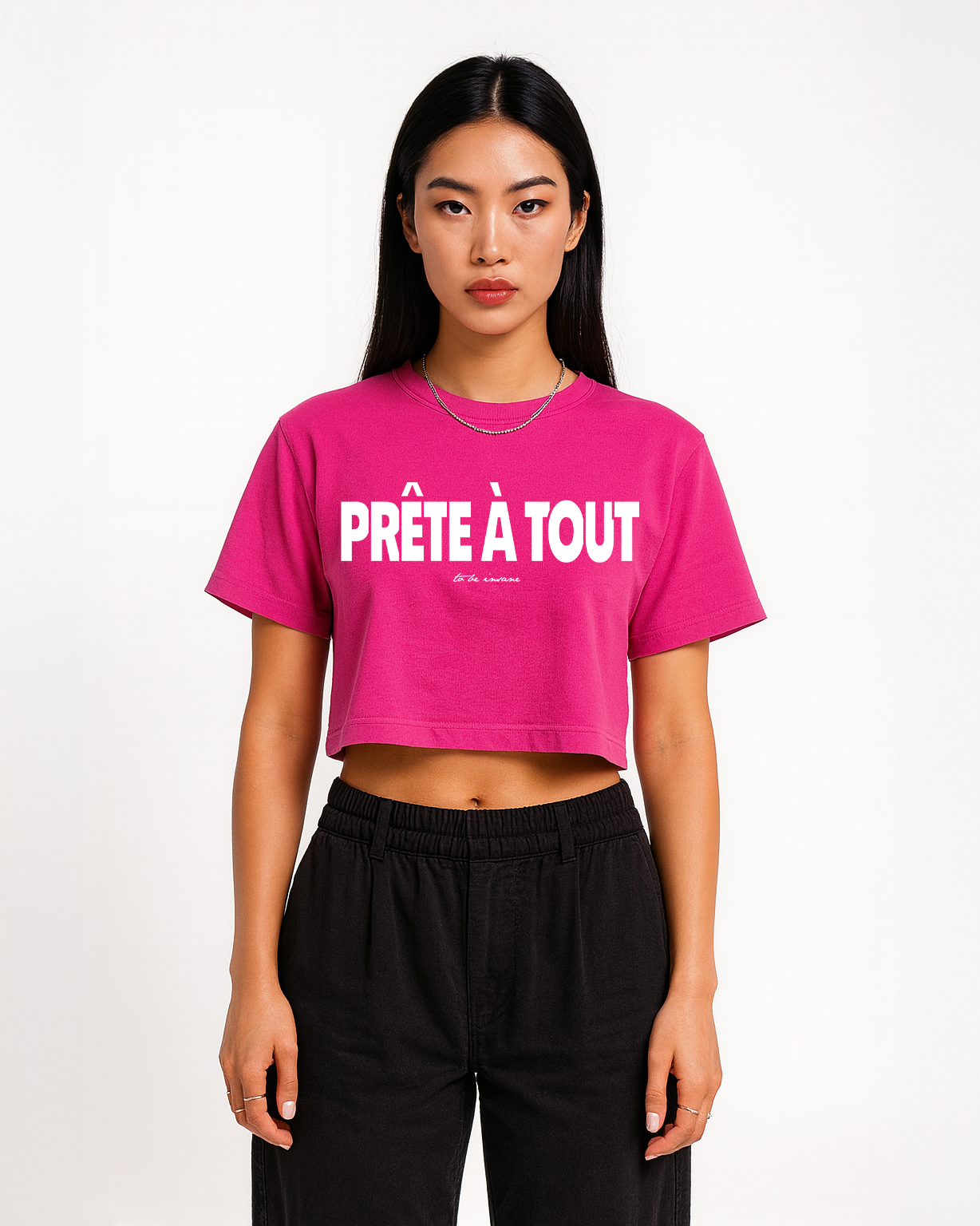 Ready For Anything Crop T-Shirt