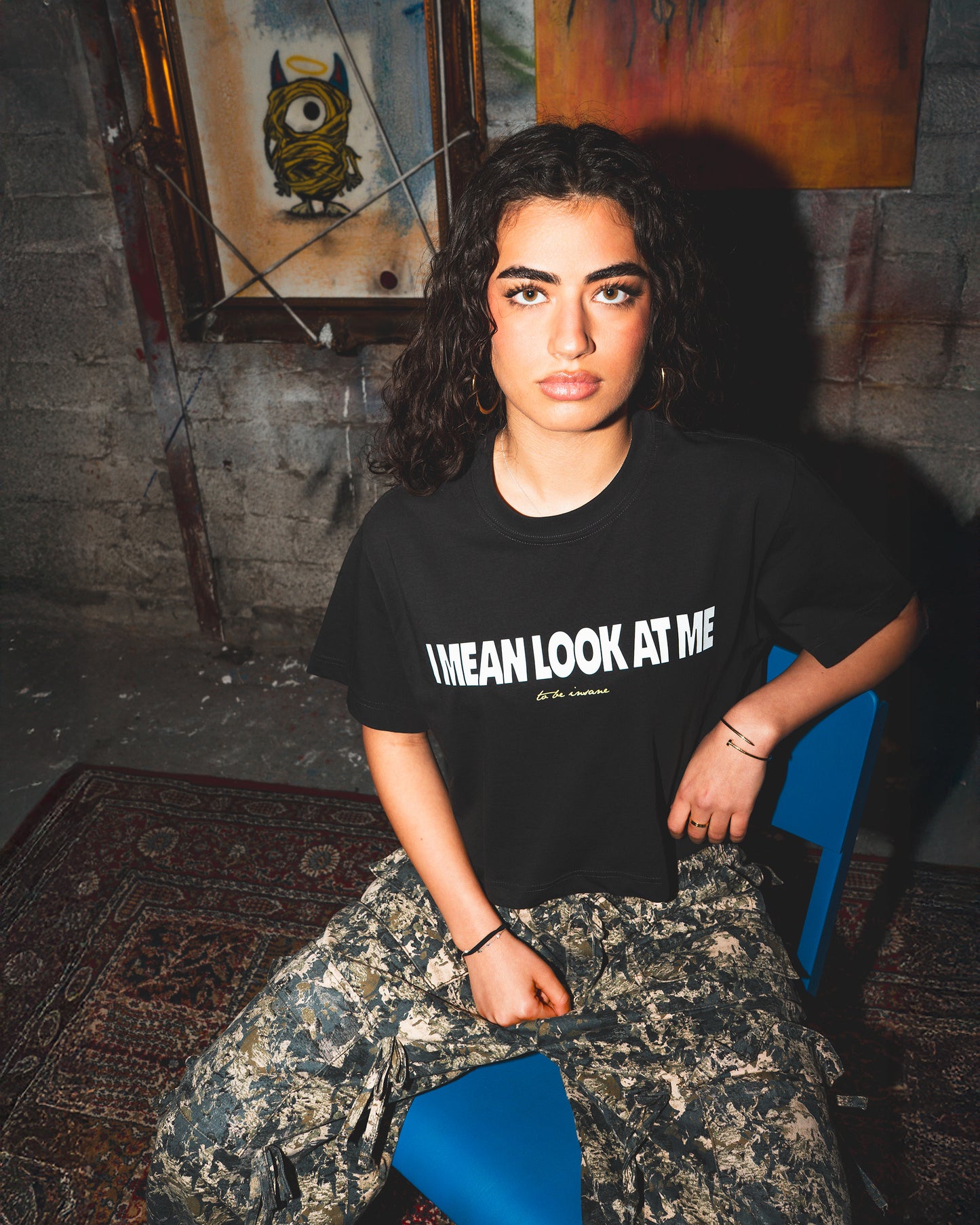 Look At Me Crop T-Shirt