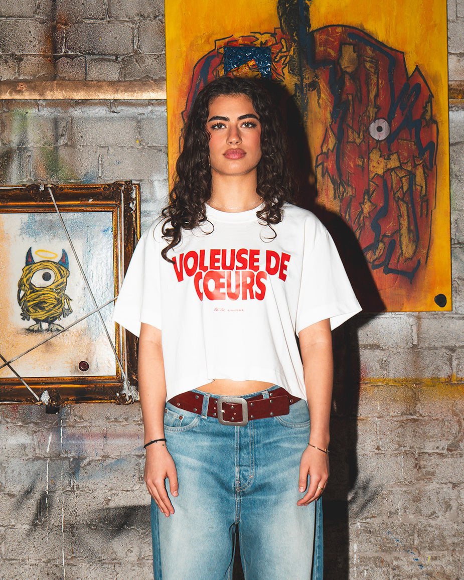 Heart Thief Crop T-Shirt