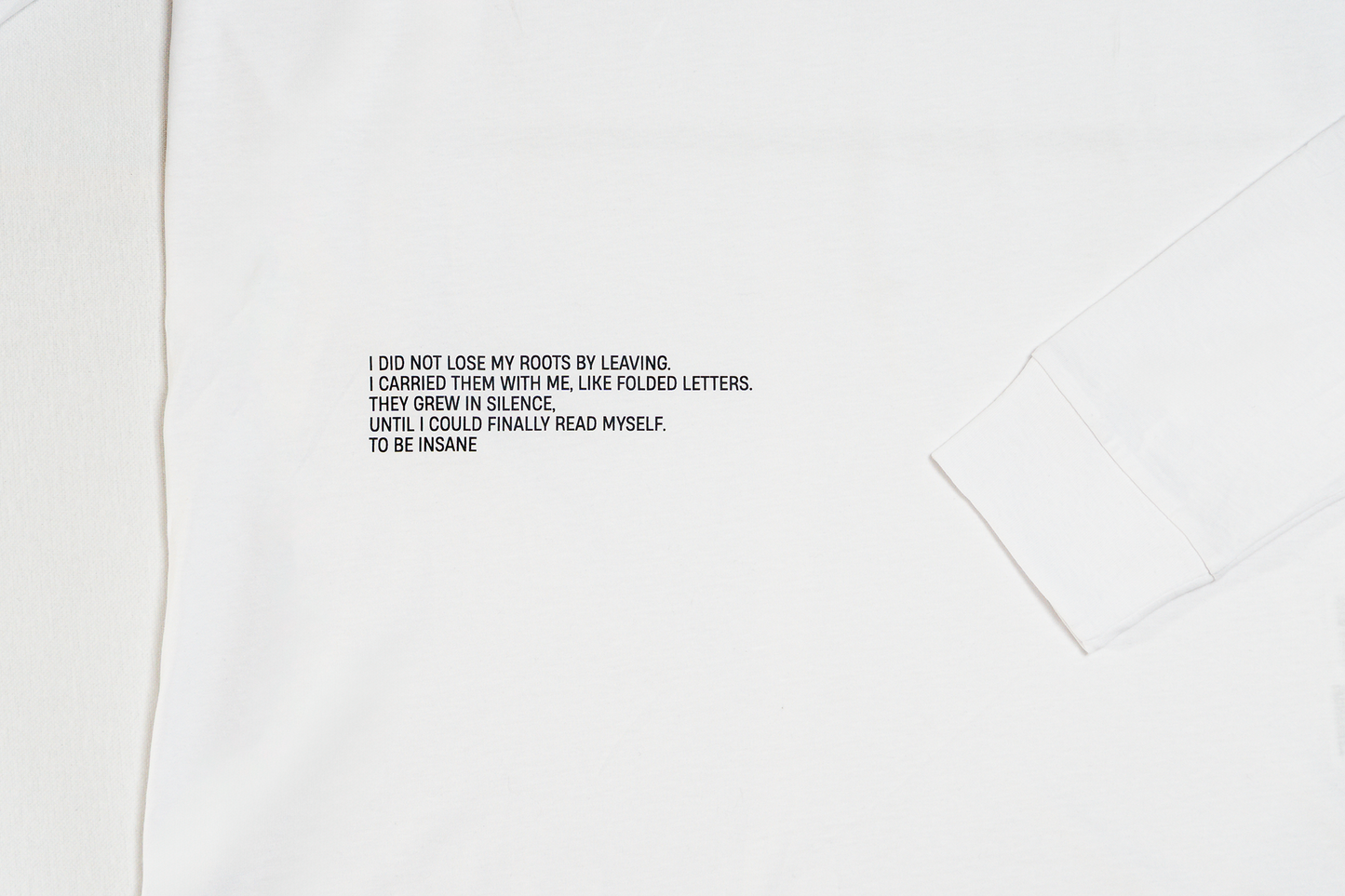 Roots Long Sleeve White