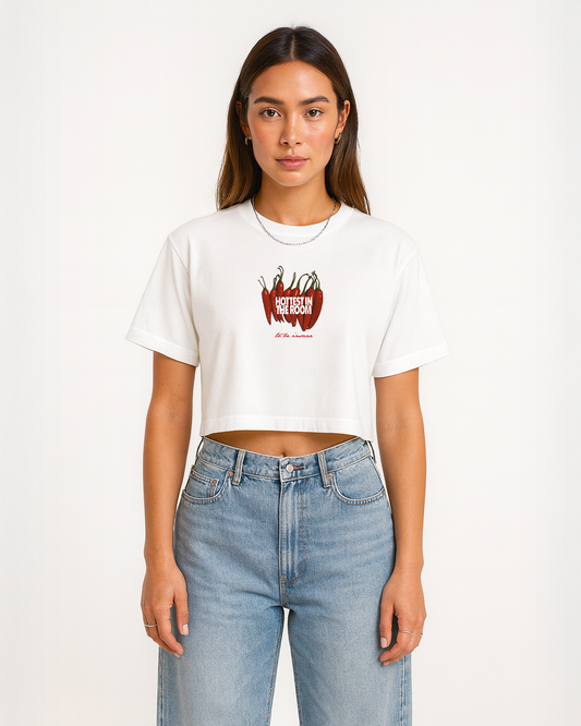 Hottest In The Room Crop Tee