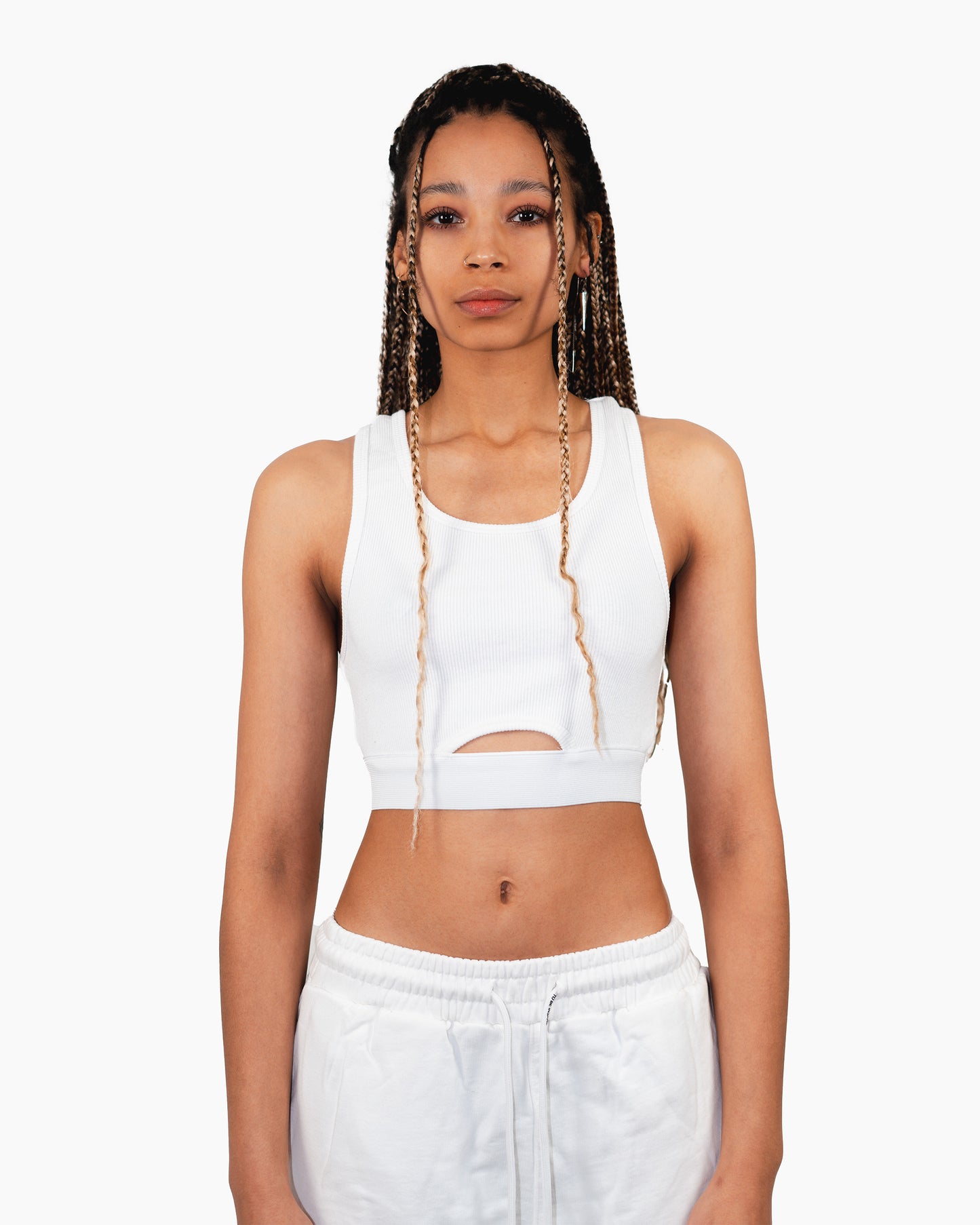 Basic Croptop White