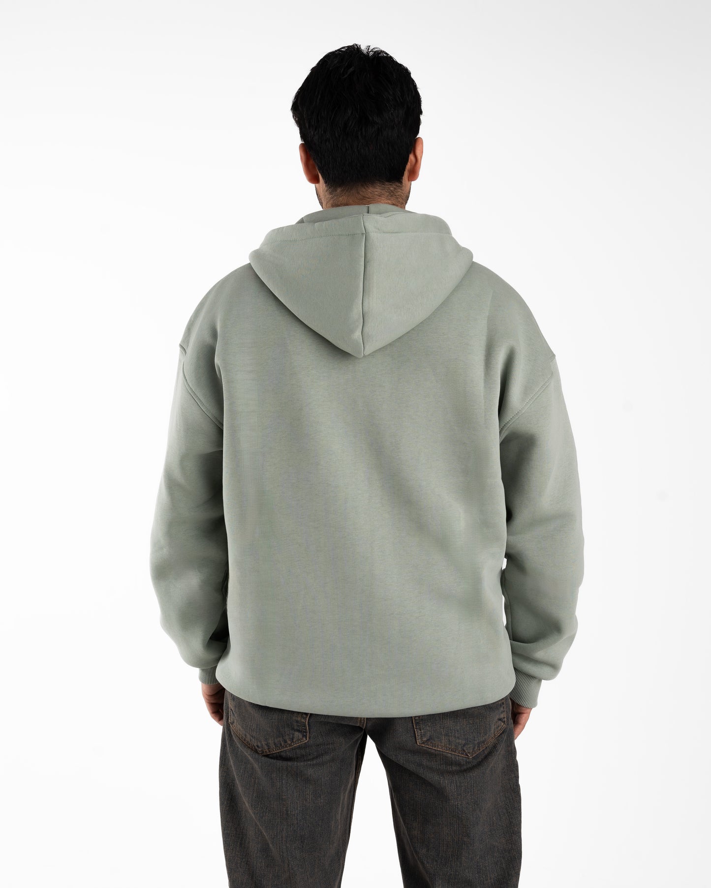 Leaf Zipped Hoodie