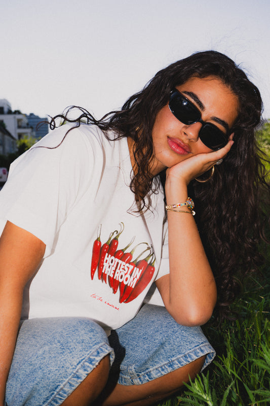Hottest In The Room Crop Tee