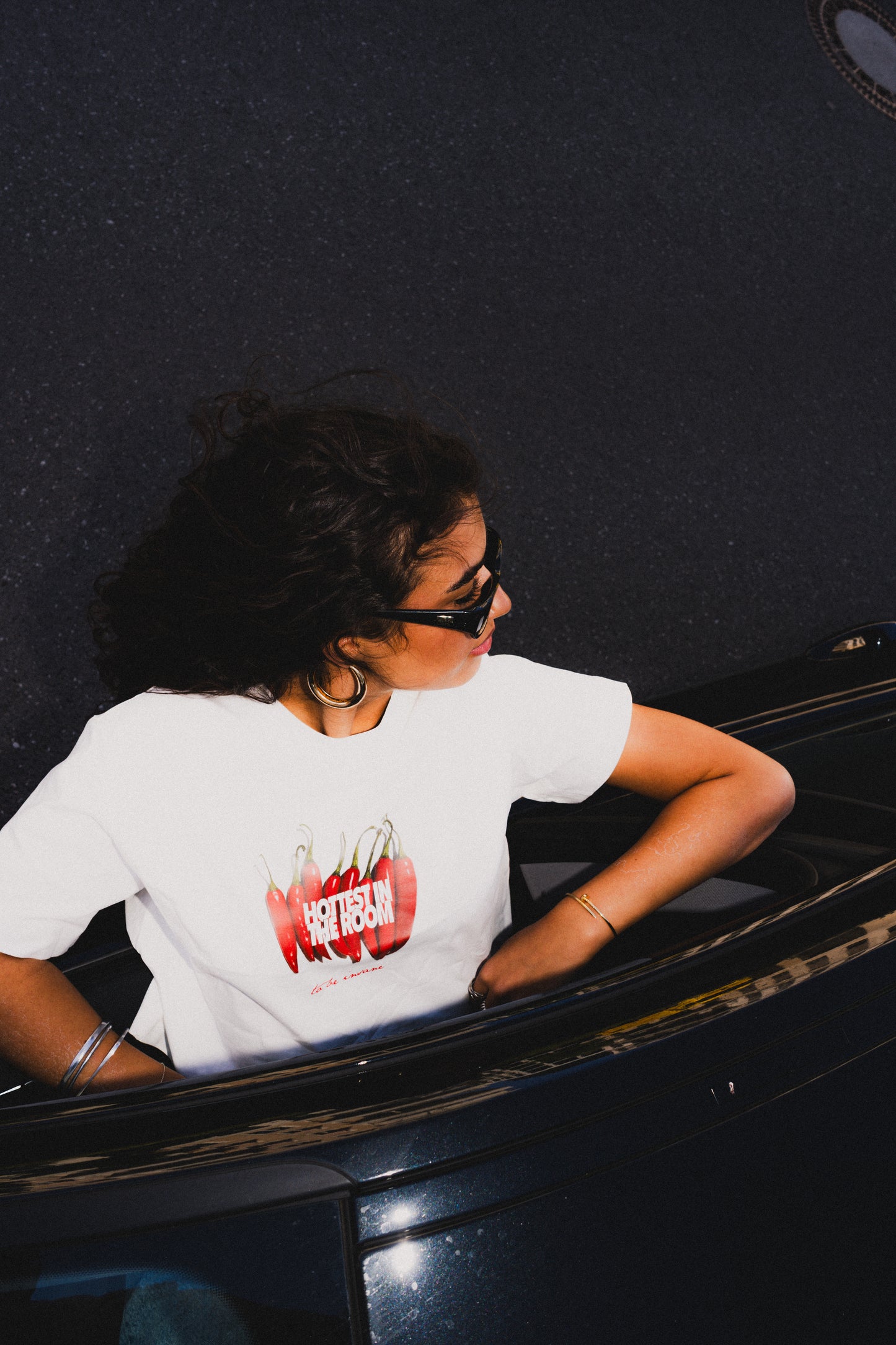 Hottest In The Room Crop Tee