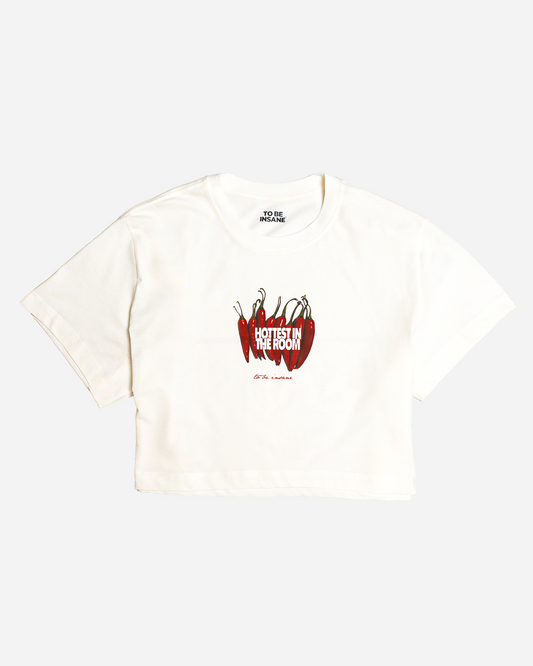 Hottest In The Room Crop Tee